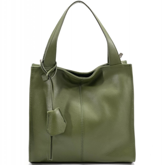 Borsa Zoe a Spalla in Pelle Italiana.