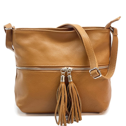 Borsa a Tracolla BE FREE in Vera Pelle Italiana