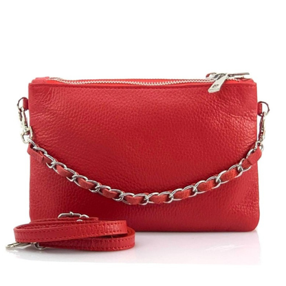 Pochette Fernanda in Pelle con Tracolla Removibile