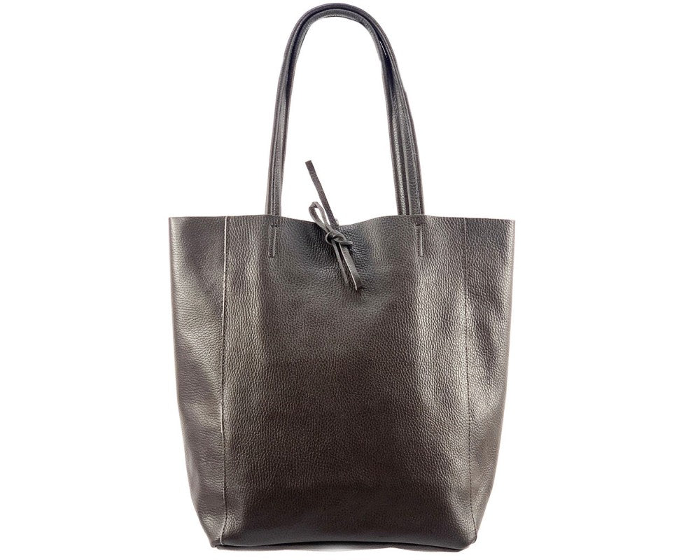 Babila – Borsa Tote in Vera Pelle Italiana.