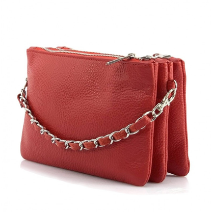 Pochette Fernanda in Pelle con Tracolla Removibile