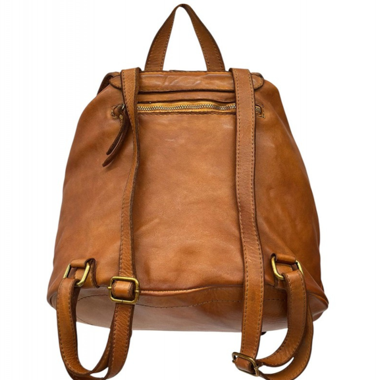 Zaino Marinella in Pelle Lavata Made in Italy
