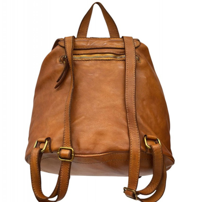 Zaino Marinella in Pelle Lavata Made in Italy