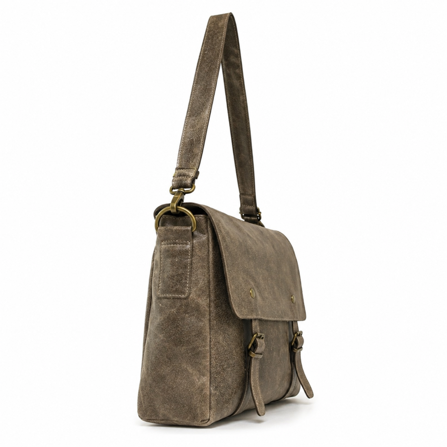 Borsa Donna Messenger Violetta in Pelle Scamosciata Italiana