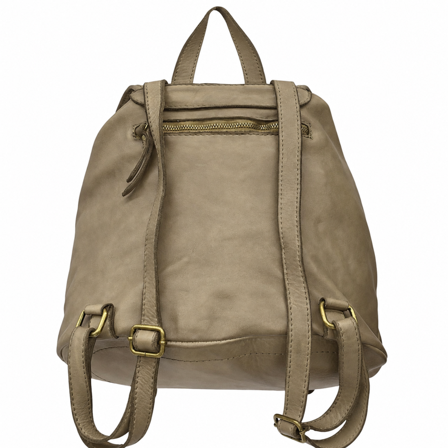 Zaino Marinella in Pelle Lavata Made in Italy
