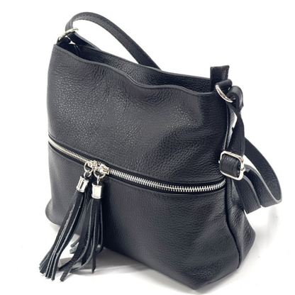 Borsa a Tracolla BE FREE in Vera Pelle Italiana