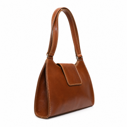 Borsa Floriana in Pelle – Borsa a Mano Donna