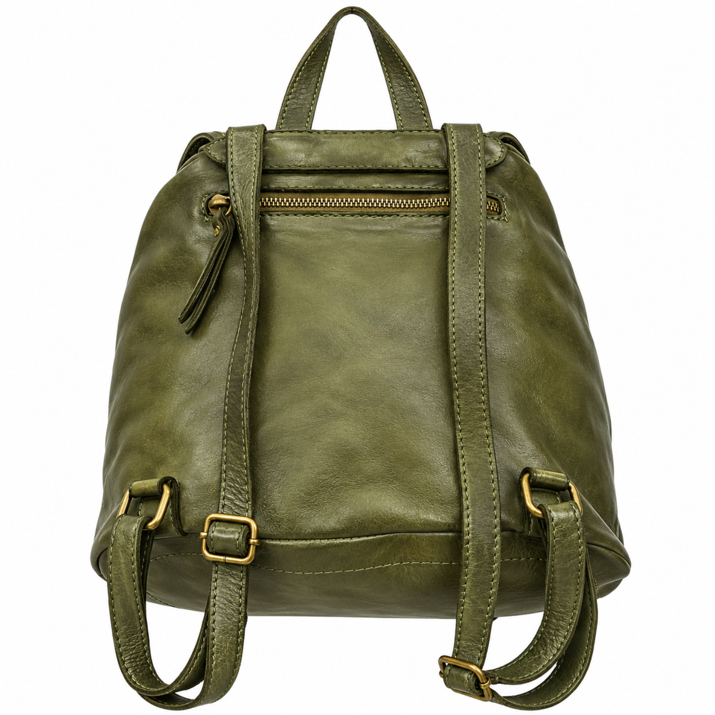 Zaino Marinella in Pelle Lavata Made in Italy