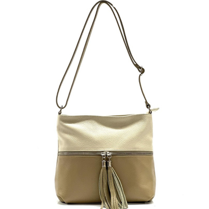 Borsa a Tracolla BE FREE in Vera Pelle Italiana