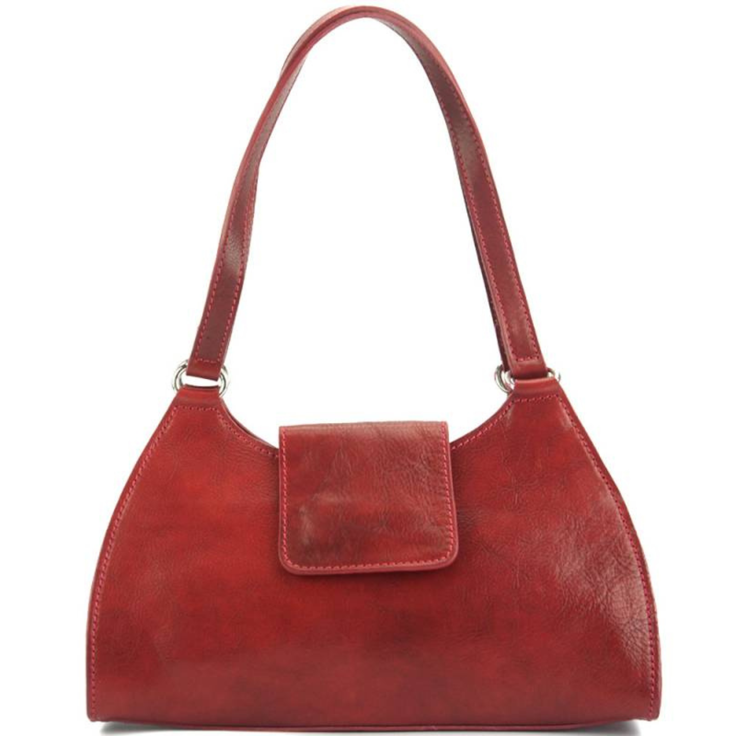 Borsa Floriana in Pelle – Borsa a Mano Donna