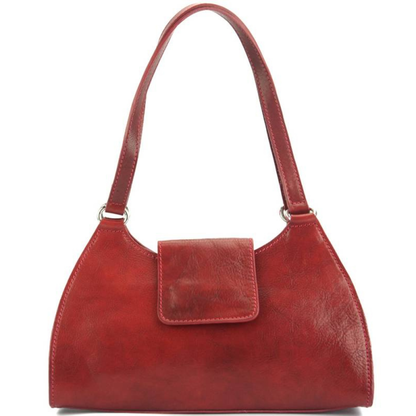 Borsa Floriana in Pelle – Borsa a Mano Donna