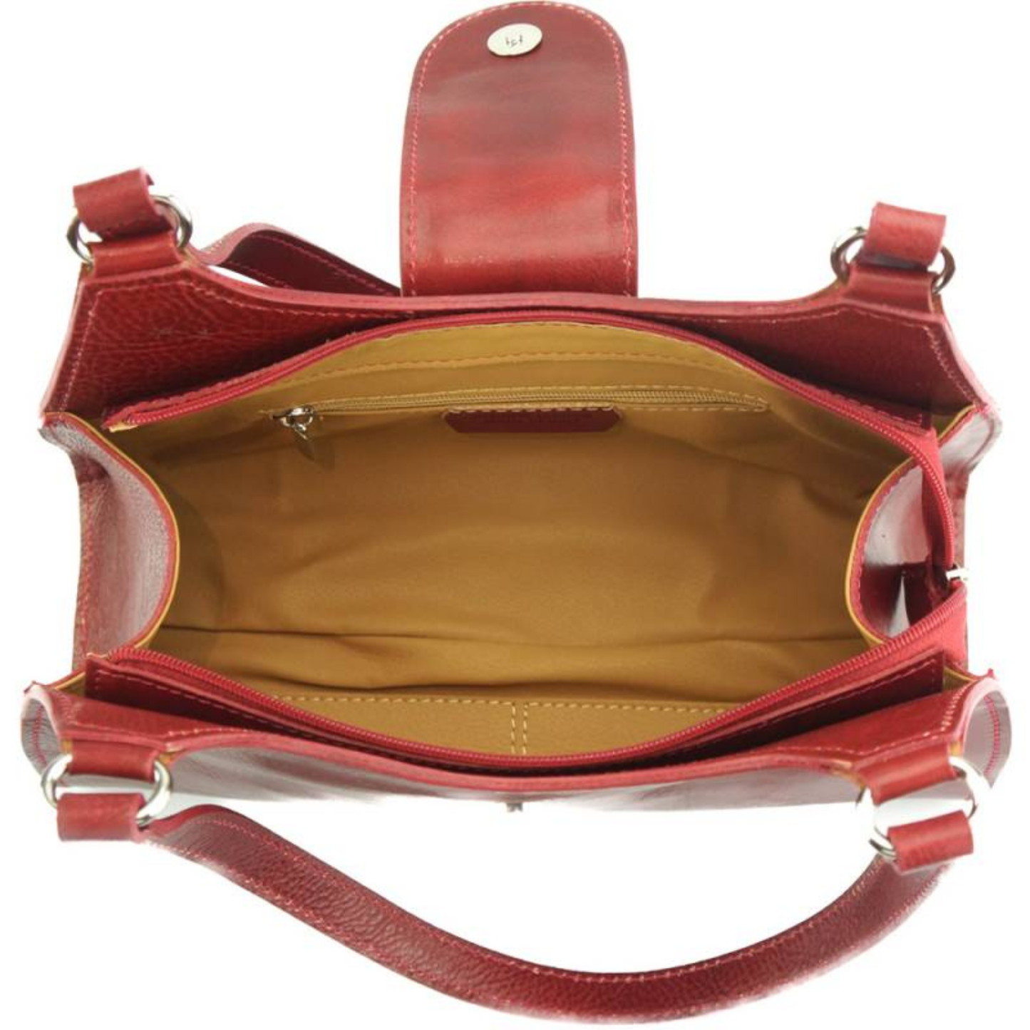 Borsa Floriana in Pelle – Borsa a Mano Donna