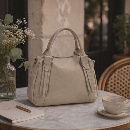 Borsa in Pelle Tina – Borsa a Mano Donna Made in Italy