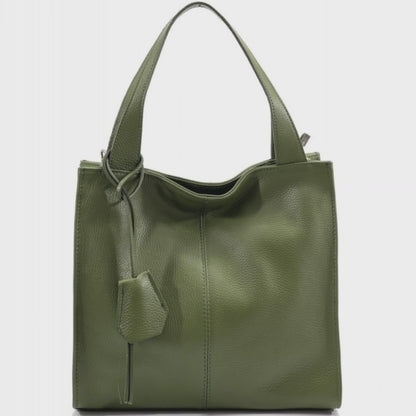 Borsa Zoe a Spalla in Pelle Italiana.